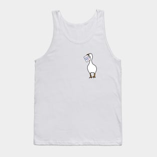 Small Goose with Stolen Biden Harris Sign Tank Top